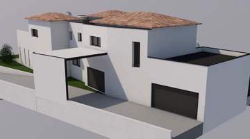 Rénovation et extension d'une habitation à Autignac 